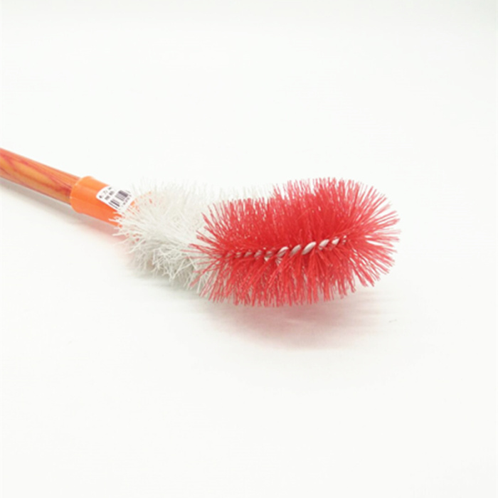 Wooden handle toilet brush lamp toilet brush toilet toilet cleaning brush plastic long handle clean toilet Wooden handle toilet brush lamp toilet brush toilet toilet cleaning brush plastic long handle clean toilet