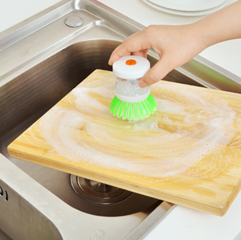 Convenient wash brush/pressure wash brush/wash bowl brush/cleaning brush/hydraulic clean ball steel wire brush T.