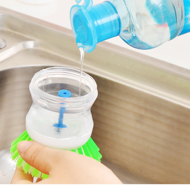 Convenient wash brush/pressure wash brush/wash bowl brush/cleaning brush/hydraulic clean ball steel wire brush T.