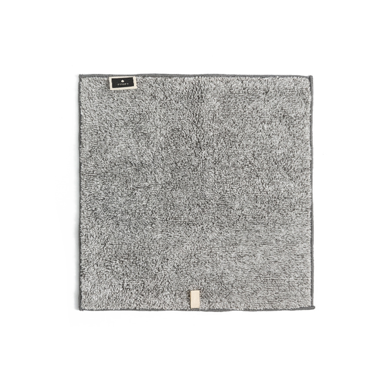 Japanese-Style Bamboo Charcoal Dishcloth Household Cleaning Flexible Fiber Dish Towel Kitchen Supplies Thickened Absorbent Oil-Removing Rag