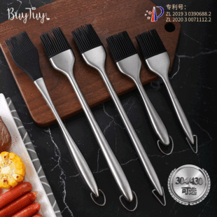 Factory in Stock Stainless Steel Single-Rod Towel Rack Kitchen Non-Perforated Towel Hanging Rod Cabinet Door Back Rag Rack