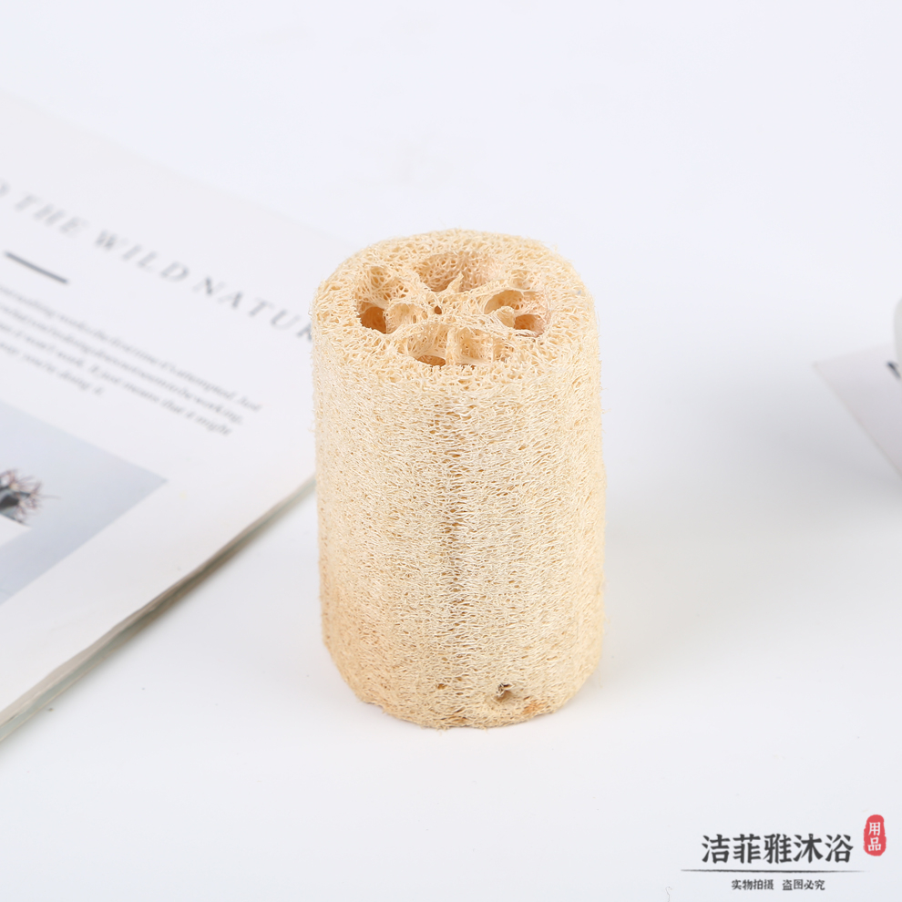 Natural Loofah Sponge Dish Towel Oil-Free Kitchen Dishwashing Scouring Pad Kitchen Household Washing Bowl Lazy Rag Absorbent