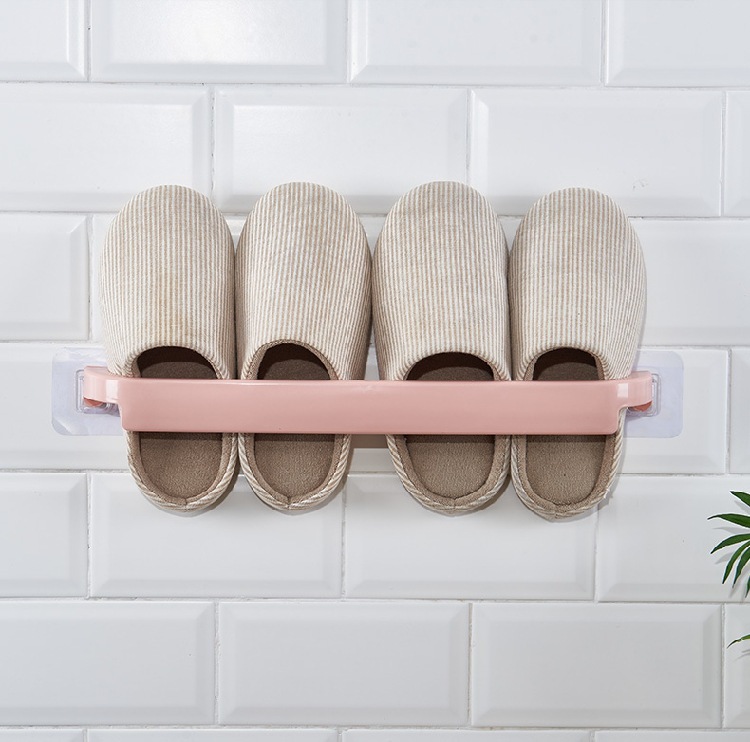 Thickened Towel Bar Paste Punch-Free Bathroom Towel Rack Single Bar Towel Rack Kitchen Rag Rack Wholesale