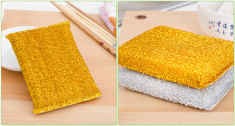 Manufacturers supply non-oil decontamination dishwashing towel washing wang color strip two pieces of super value kitchen dishwashing towel