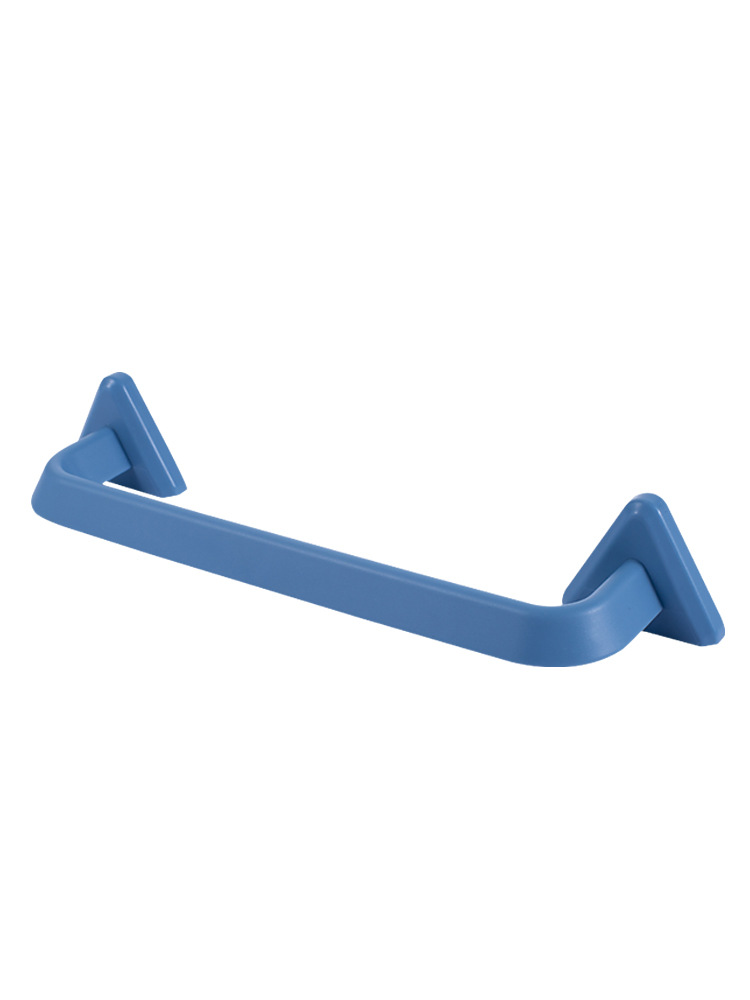 Creative Wall-Mounted Bathroom Stairs Slipper Rack Punch-Free Couple Children Towel Rack Multifunctional Kitchen Lid Rack