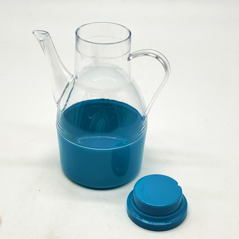 Acrylic Leak-Proof Small Oil Pot Color Oil Bottle Kitchen Supplies Sauce Boat Seasoning Bottle Oil & Vinegar Bottle Oil Bottle Vinegar Pot