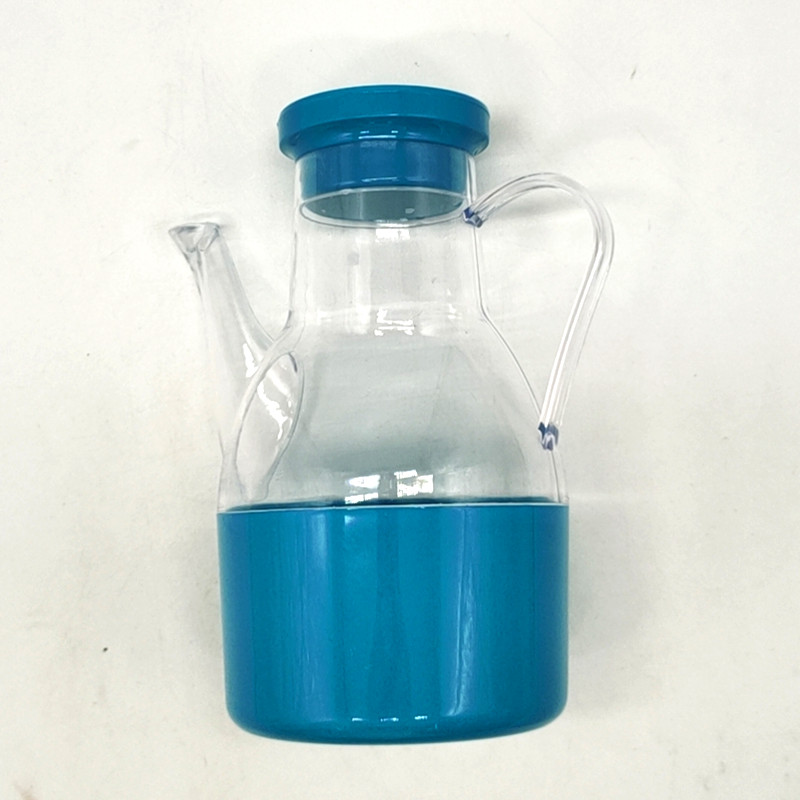 Acrylic Leak-Proof Small Oil Pot Color Oil Bottle Kitchen Supplies Sauce Boat Seasoning Bottle Oil &amp; Vinegar Bottle Oil Bottle Vinegar Pot