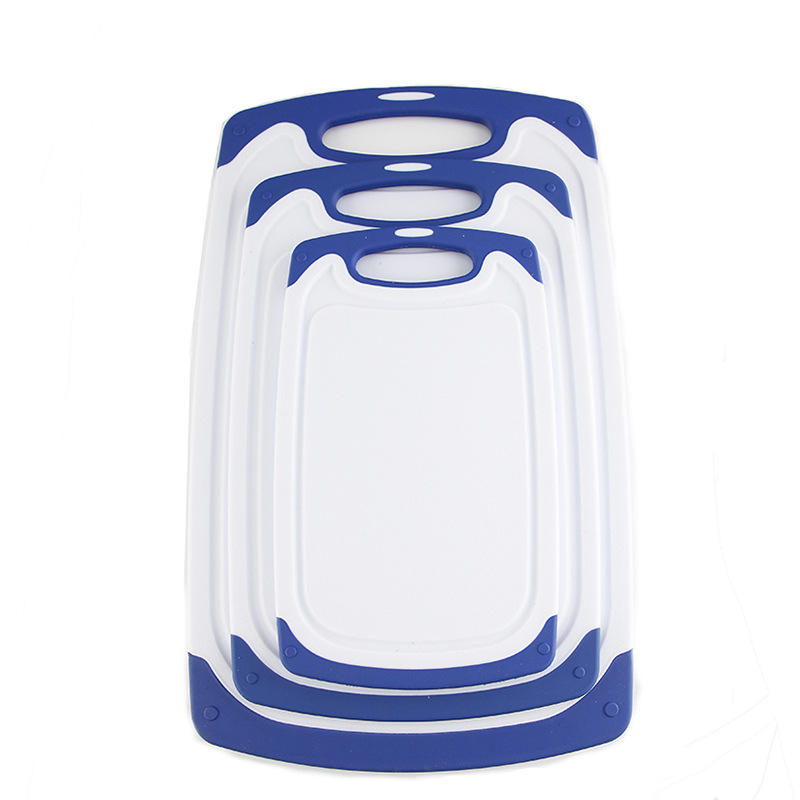 Spot ThreePiece Plastic Chopping Board Can Hang MildewProof Baby Food Supplement Chopping Board Kitchen Gadgets