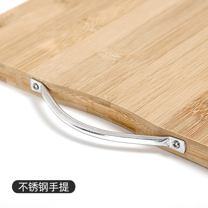 Board Kitchen Bamboo Cutting Board Chopping Board Thickened MultiFunction MildewProof Fruit Chopping Board Whole