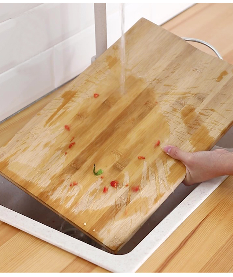 Board Kitchen Bamboo Cutting Board Chopping Board Thickened MultiFunction MildewProof Fruit Chopping Board Whole Board Kitchen Bamboo Cutting Board Chopping Board Thickened MultiFunction MildewProof Fruit Chopping Board Whole