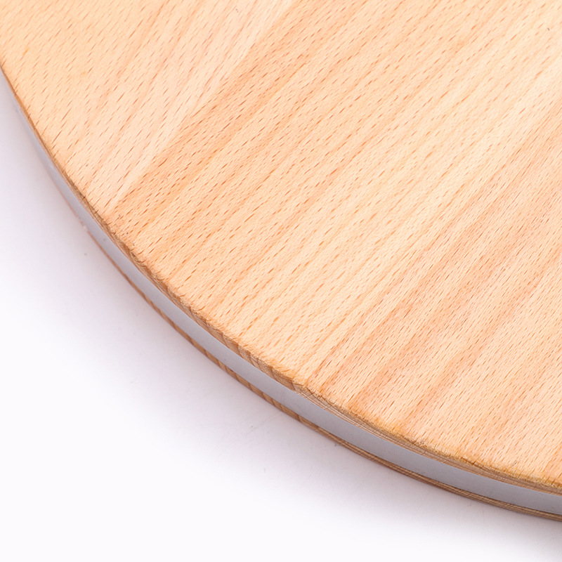 Cutting Board NonSlip Thick Chopping Board Solid Wood Cutting Board Stainless Steel Bezel Building Blocks Cutting Board
