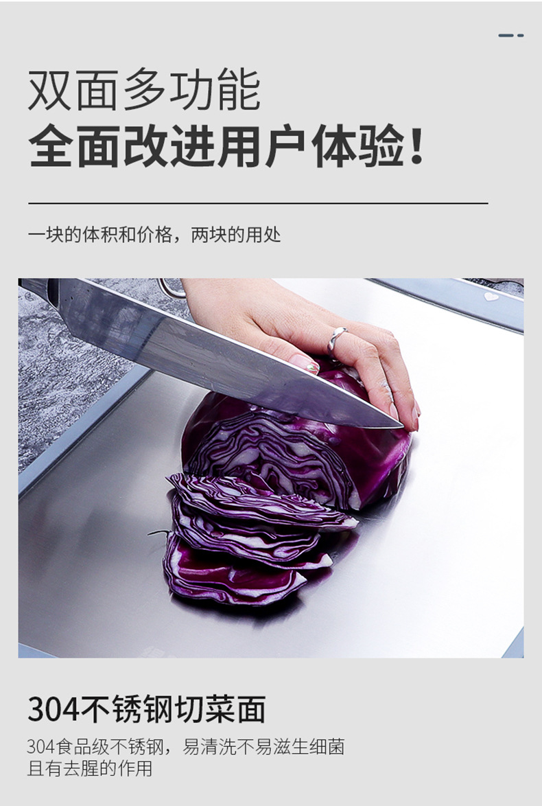 MildewProof Household DoubleSided Plastic Cutting Board Thick Wheat Straw Cutting Board Kitchen Chopping Board