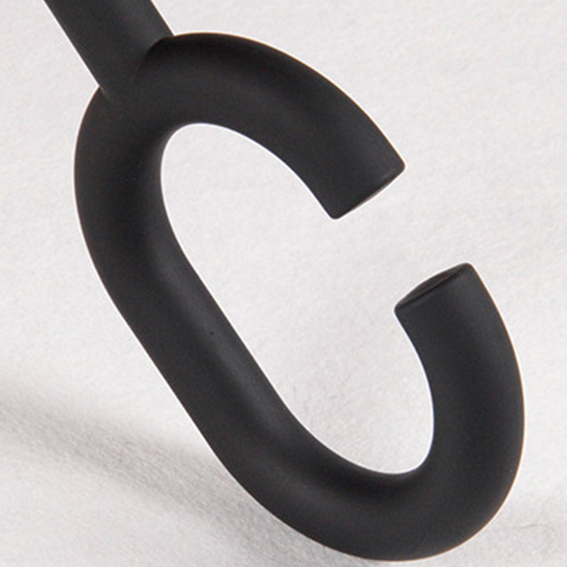 B: Reverse umbrella C type free car umbrella Logo Manual double touch cloth umbrella