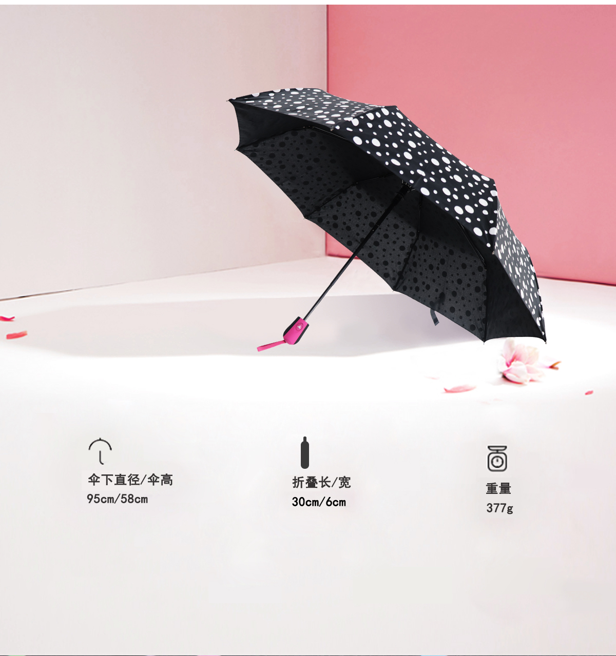 Discoloration in the case of water umbrella circle, anti - wind 3 fold umbrella automatically open umbrella wholesale Discoloration in the case of water umbrella circle, anti - wind 3 fold umbrella automatically open umbrella wholesale