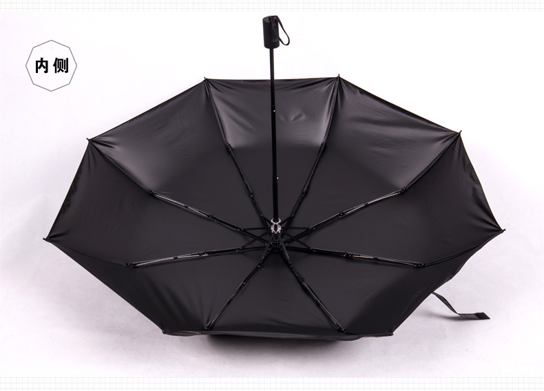 Bronzed feather umbrella for men and women stylish sun block umbrellas triple a fold manually folded vinyl umbrellas