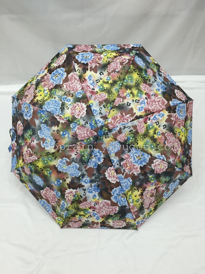 New Twelve Colors Mixed Dress Exotic Personality Three Fold Semi-automatic Umbrella New Twelve Colors Mixed Dress Exotic Personality Three Fold Semi-automatic Umbrella