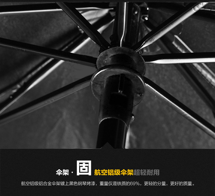 The Web celebrity water Bloom umbrella female Triple fold clear umbrella is portable to the vinyl sun protection and UV 
