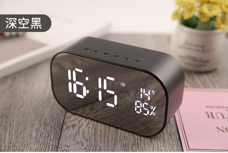YAyusi Yayusi S2 Alarm Clock Speaker Sound Wireless Bluetooth Subwoofer New Creative BedsideUse Speaker