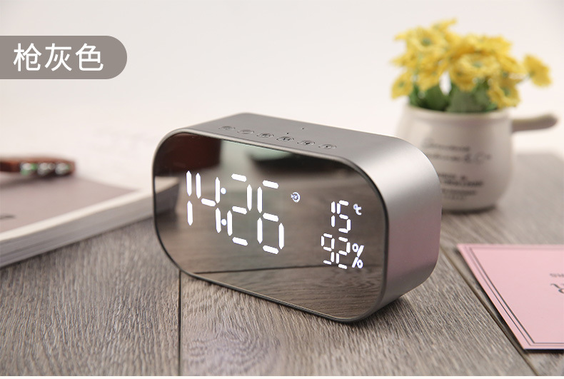 YAyusi Yayusi S2 Alarm Clock Speaker Sound Wireless Bluetooth Subwoofer New Creative BedsideUse Speaker