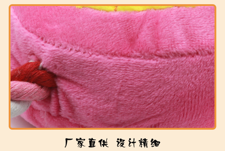 Dog Plush Toy Wholesale Factory Direct Supply Good Quality Style Multi-Plush Clock Dog Toy