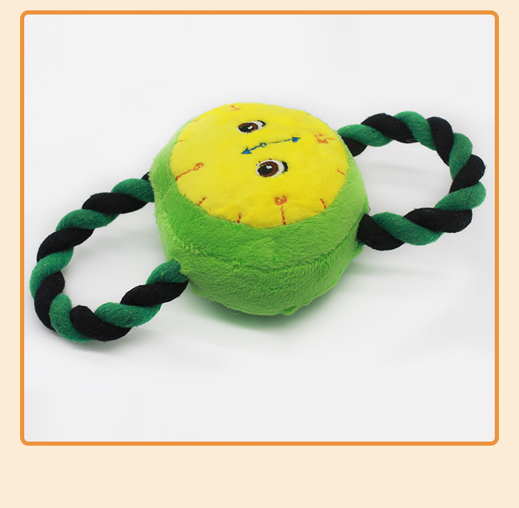 Dog Plush Toy Wholesale Factory Direct Supply Good Quality Style Multi-Plush Clock Dog Toy