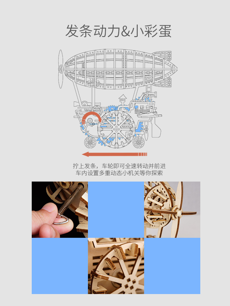 Robotime Wooden Wall Clock Calendar DIY Assembled Toy 3D Puzzle Simple Home Decoration Bedside Decoration Wall Clock