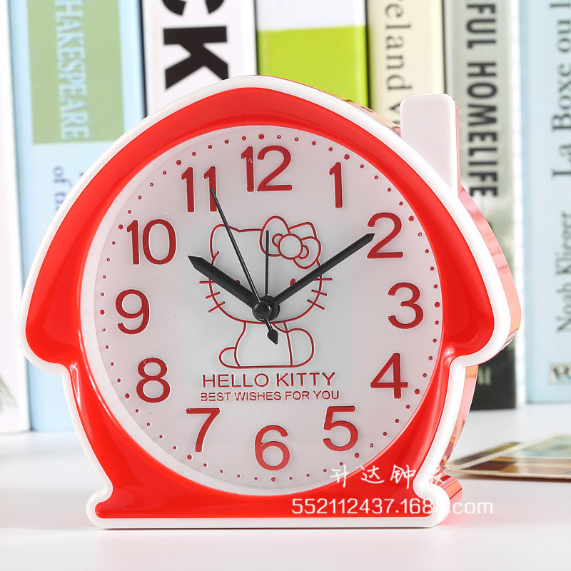 Factory Wholesale Square Candy Color Clock Fashion Personality and Creativity Alarm Clock Home Daily Necessities Student Gifts