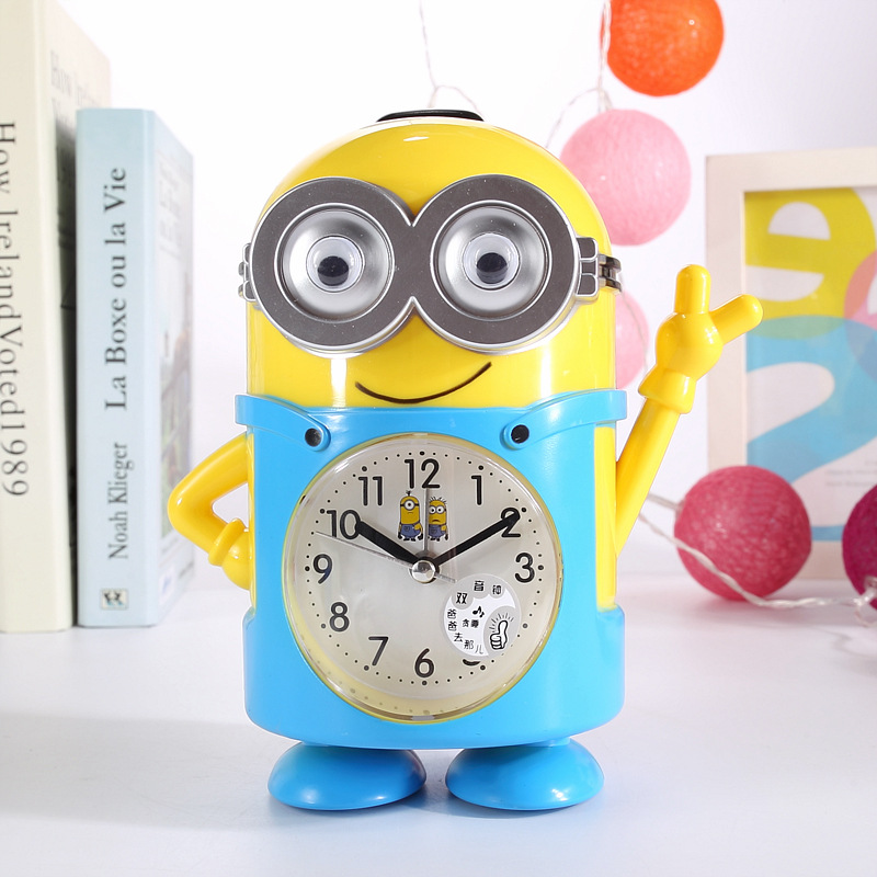 Factory Wholesale Square Candy Color Clock Fashion Personality and Creativity Alarm Clock Home Daily Necessities Student Gifts