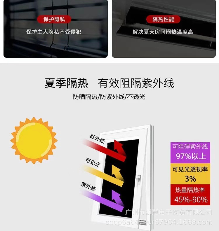 3M Frosted Glass Sticker Self-Adhesive Opaque Window Wallpaper Waterproof Paper-Cut for Window Decoration Sunscreen Window Stickers Shading Film