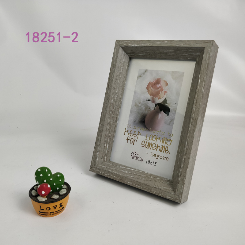 Factory Direct Supply Creative Plastic Photo Frame 5-Inch-A4 Various Sizes and Colors Can Be Customized